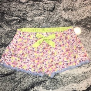 Victoria’s Secret Floral Pajama Shorts